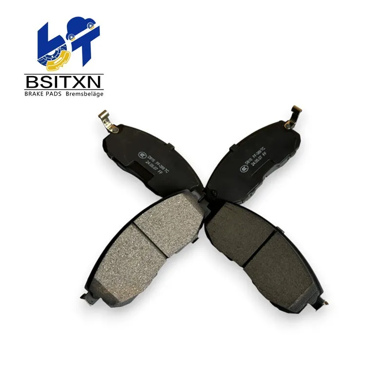 D1110M D815 Semi-Metallic Auto Brake Pad with High Temperature Resilience for NISSAN Versa  Sport Driving